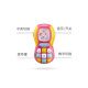 babycare children's mobile phone toy baby simulation 0-1 year old baby can bite music phone learning small mobile phone sea fog blue