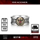 IDEAGEMER Clown Series 925 Silver Ring Men's Retro Original Niche Design Handsome Smiling Face Personalized Ring 925 Silver Clown Ring - Hong Kong No. 20