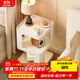 Anya bedside table creative small apartment replacement shelf simple living room sofa bedroom bedside table white