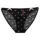 Universal Cream Pink Sexy Lace Low Waist Bow Hollow Pure Desire Girls Panties Black 12% off for orders over 5 pieces M