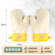 Anti-scalding gloves, heat-insulating, high-temperature resistant, thickened kitchen oven, baking, microwave oven casserole special non-slip silicone gloves, Dream Star Man, single