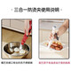 QCSK German brand multifunctional three-in-one anti-scalding clamp, bowl clamp, can clamp, plate clamp, anti-slip pliers, kitchen clamp plate, milk white - 1 pack, three-in-one dual-head use, upper clamp bowl and lower clamp, two calibers