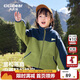 Qi Qi Xiong Boys' Polar Fleece Jackets Children's Autumn Tops Baby Plush Clothes Autumn and Winter Thickened