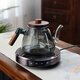 Full teapot set glass side handle kettle electric ceramic stove tea set 2025 new tea set kettle tea stove side handle Xianghe pot (Muqiu model) + SK-B11 electric ceramic stove