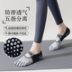 Yoga socks for women indoor fitness Pilates anti-slip special socks for summer thin and short sports five-toe socks with split toes, 1 pair of gray + 1 pair of black + 1 pair of pink, one size fits all