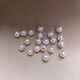 Shantou Lincun Japanese Flower Beads Akoya Seawater Pearls Bare Beads Customized Single Loose Beads Small Pearls Round Diy Pendant Earrings for Women If you need customized finished products, please contact the store customer service, customization is non-returnable and non-exchangeable 8-8 o'clock 5mm