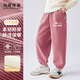 Mark Huafei children's clothing velvet pants 2025 winter new style boys and girls casual corduroy pants children's warm sports pants Rm Care Bear K black 110