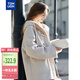 TonLion 2025 winter women's hooded imitation lamb hair composite one-hand length coat