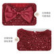 JELLYBABY high-end bow princess dress 26 new winter style girls vest dress western style big boy red 110