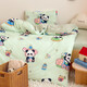 Casarotti Class A milk velvet toddler quilt multi-functional children's blanket type removable quilt cover soy quilt core kindergarten quilt Panda Paradise 100*120 quilt cover + 1.2 Jin Jin equals 0.5 kg soy quilt core