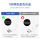 COOLCLEAN mobile phone dustproof plug typec charging port silicone c port plug anti-lost protective head suitable for Apple 16 Huawei mate70 Xiaomi oppo glory vivo tail jack k80 interface i frosted transparent 5 pack comes with storage box + cleaning brush 3D arc edge will not damage the machine
