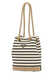 PRADA Mariner Small Striped Bucket Bag Color Block One Size