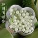 Natural Hetian jade loose beads diy handmade beading accessories bead bracelets for women Qingshui genuine jade bracelet accessories light Qingshui green-6mm 5 pieces with DIY no gifts