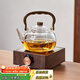 Yipot teapot glass teapot set household electric ceramic stove teapot kettle health pot complete tea set set 1.1L pot + 1000W stove