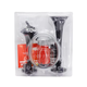 Yusenyi Five Lions super loud air horn waterproof warning car motorcycle electric vehicle 12V24v modified high-pitched police whistle 24v Five Lions air horn (set) with relay universal + double horn