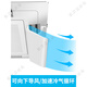 Small cleaners choose central air conditioner shielding wind plate, air guide ceiling machine, air-conditioning outlet baffle, wind shield, anti-direct blow ceiling machine, universal, buckle style, single pack 40cm - collect and receive waterproof cotton 0x0x0cm