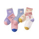 Niuniu Mengbao 5 pairs of children's socks for men and women cotton 1 spring and autumn 3 medium tube 4 baby 5 children's socks 10 years old Dancing Rabbit (5 pairs) 1-3 years old (suitable for shoe sizes 18-23)