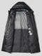 Tutu Diary Winter Haining Leather Men's Genuine Mid-Length Plus Velvet Thickened Sheepskin Down Jacket Coat Windbreaker Hooded Jacket Black L L Recommended weight 100Jin Jin equals 0.5kg -130Jin Jin equals 0.5kg