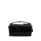 PRADA SS26 Light Luxury Men's LATHER Black Handbag Black One Size