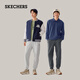斯凯奇（Skechers）新年礼物男装2025新品冬季加绒保暖裤子运动卫裤休闲长裤L325M105