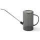 Long-mouth watering kettle for watering flowers, household large-capacity flower kettle, gardening succulent sprinkling kettle, watering kettle, watering artifact, 1L gray watering kettle, free sprinkler head