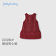 JELLYBABY high-end bow princess dress 26 new winter style girls vest dress western style big boy red 110