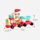 
HUILE TOYS 4-in-1 Smart Fun Train Baby Walker Children's Twist Car 1-3 Years Old Boy and Girls Years Old Toy Gift 4-in-1 Multifunction Smart Fun Train D8990