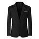 Suit Suit Men's Jacket Top Slim Business Casual Professional Formal Korean Groomsman Dress Small Suit Men Black Double-breasted Single Suit XL