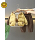 G.duck Little Yellow Duck Boys Winter Clothes Plush Three-piece Set 2025 New Beige 120 cm
