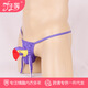 Ye Zimei men's sexy underwear with JJ set thong role-playing cock sexy underwear bird head T-pants yellow one size