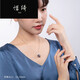 Xiqi birthday gift black pearl pendant single ice queen black seawater pearl necklace for women 11-12mm