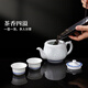 Jingdezhen (jdz) ceramic tea set Chinese style intangible cultural heritage blue and white exquisite Kung Fu tea set high-end housewarming gift for home use