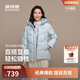 Bosideng 25-year-old down jacket for women winter 90 velvet thickened hooded loose short casual all-match warm jacket