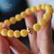 La Yun Feiyin Beeswax Bracelet Women's Round Bead Single Circle Bracelet Women's Gift Fashionable 8mm