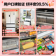 Rongsheng 526-liter dual-clean dual-system French multi-door four-door refrigerator household first-class energy efficiency air-cooled frost-free energy-saving large capacity BCD-526WD1MPA white national subsidy