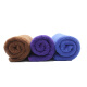 The weather is nice, microfiber car wash towel, car wiper, absorbent glass cleaning blue and purple coffee 30*703 pack of car supplies