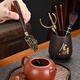 OUHUASHANG Tea Clamps, Six Gentlemen of the Purple Clay Tea Ceremony, Household Kung Fu Tea Sets, Tea Table Tools, Tea Spoons, Tea Art Tea Accessories, Six Gentlemen of the Purple Clay Tea Ceremony - Meditation on Life