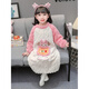 G.DUCKKIDS Girls Pajamas Autumn and Winter Thickened Baby Sleeping Bag Winter Warm Girls Home Pajamas Children's Coral Velvet Bathrobe Pink 90 - Recommended 80-90cm_1-2 years old_(20-2