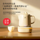 Dongfangqin Ceramic Food Pot Home Multifunctional Office Stew-in-One Health Pot Tea Maker Flower Teapot Thermostatic Pot Kettle Pure Ceramic Food Pot Tea Leaking Style 1L