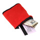 Wristwallets running non-mobile phone sports arm bag wrist bag with change key card bag storage lightweight red default OPP packaging