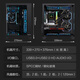 Yeston Core i5 14600KF/RTX4060/5060Ti assembled computer host Delta Datile game host computer desktop sea view room DIY complete machine configuration six Core i7丨RTX5060 game top configuration