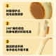 Baying cat comb, combing brush, cat supplies, cat hair comb, special pet dog hair removal and cleaning good things, cat cake needle comb, kitten floating hair comb-Peach powder