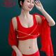 LangSha (LangSha) Big Red Zodiac Year Underwear Women's Push-Up Seamless Wireless Beautiful Vest Style Bra Set Wedding Year of the Horse Two-piece Set Zodiac Red Suit*2 L Recommendation 100-125Jin Jin is equal to 0.5 kg