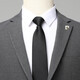 AX Armani 2025 autumn and winter men's high-end suit gray M 170