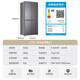 Haier refrigerator produces 510 cross-fold four-door household 502-liter Yueji lazy large-capacity ultra-thin dual-cycle first-class energy efficiency variable frequency Leader refrigerator with national subsidies 502L + 594mm ultra-thin body + dual cycle + variable temperature fresh storage