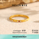 Mankalong gold ring for women 2025 new vintage broken dream secondhand solid gold diamond ring light luxury gift for girlfriend 09 2.7g