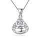 WAN FU LONG (WAN FU LONG) PT950 Platinum Classic Big Belly Buddha Pendant Necklace is a simple, elegant and luxurious gift for your girlfriend. PT950 Platinum Big Belly Buddha Pendant comes with s925 silver chain 1.54g.