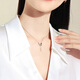 Wanfulong PT950 platinum white necklace genuine clavicle butterfly chain women's style men's birthday gift for girlfriend and mother, one thing, one certificate, supports identification, and you will be compensated 10% if it is fake.