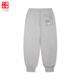 Li Ning China Li Ning Kung Fu Series Sweatpants Men's 2025 New Antibacterial Antibacterial Loose, Comfortable and Versatile Sports Pants Extreme Gray-1 S