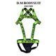 Men's underwear one-piece thong letter belt double thong sexy temptation T pants sports strands empty shorts green M 100-115Jin Jin equals 0.5 kg